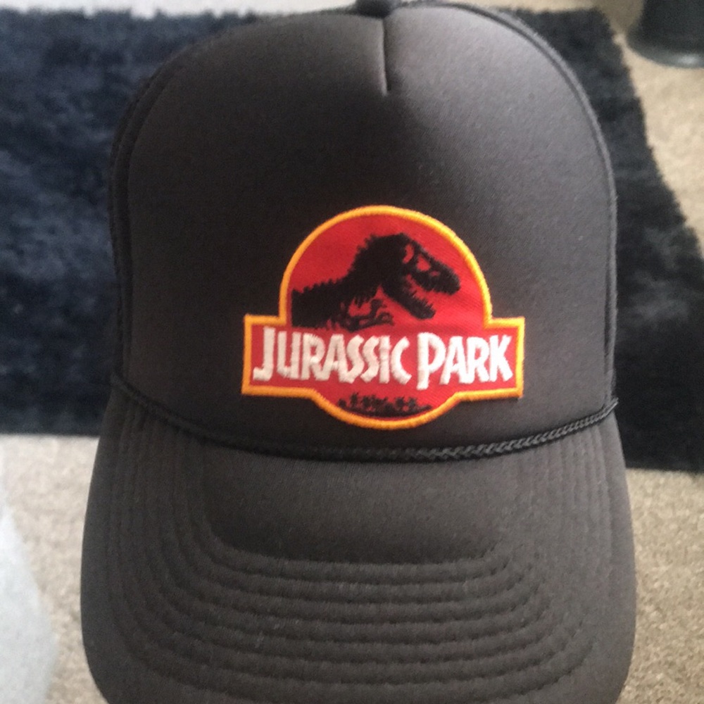 Vintage jurassic park trucker hat